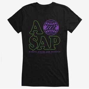 A$AP Ferg Shirt Mens XL Black Always Strive And Prosper T-Shirt Rap